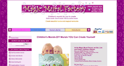 Desktop Screenshot of magic-mural-factory.com